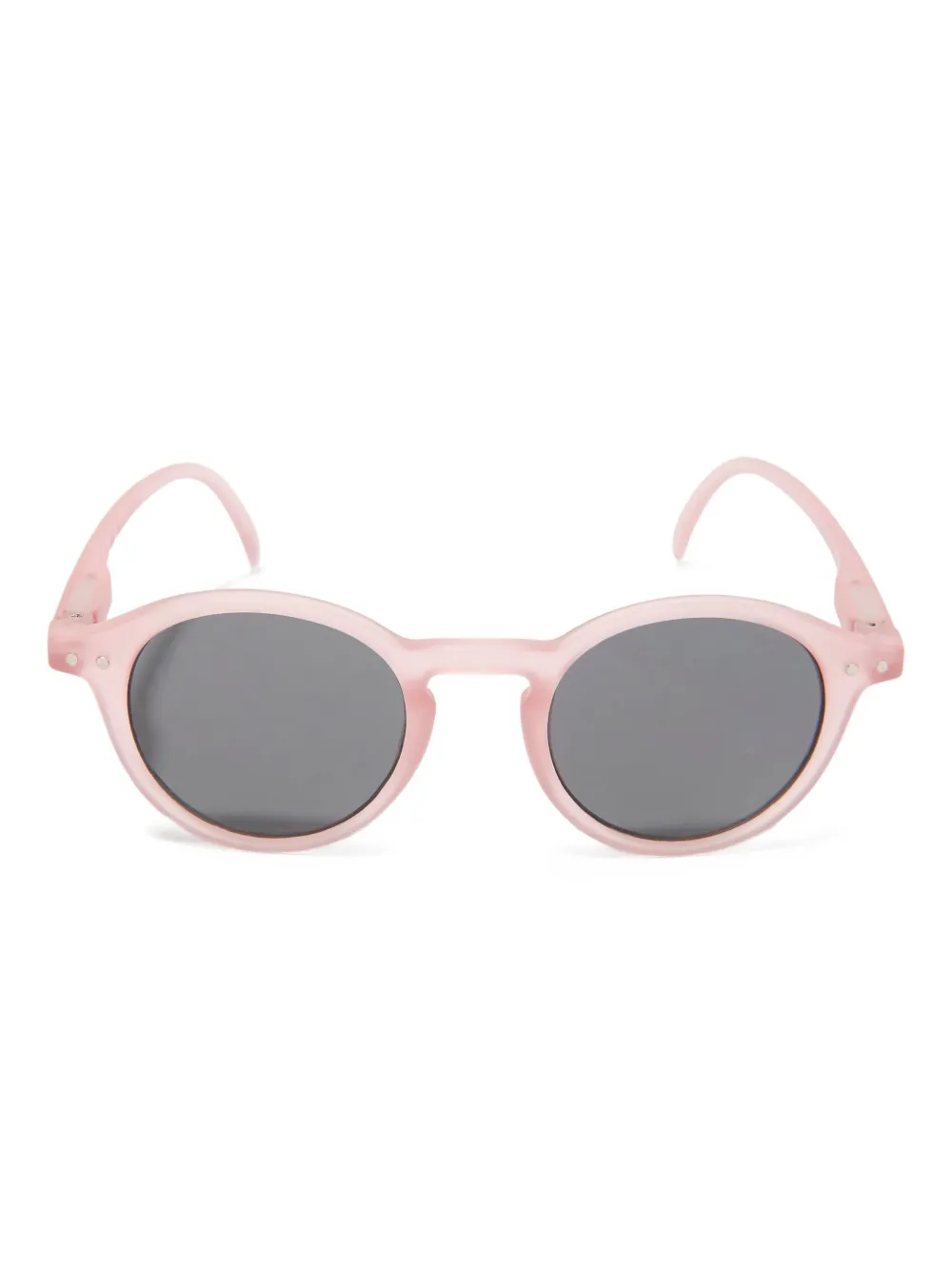IZIPIZI KIDS #D zonnebril met rond montuur Roze