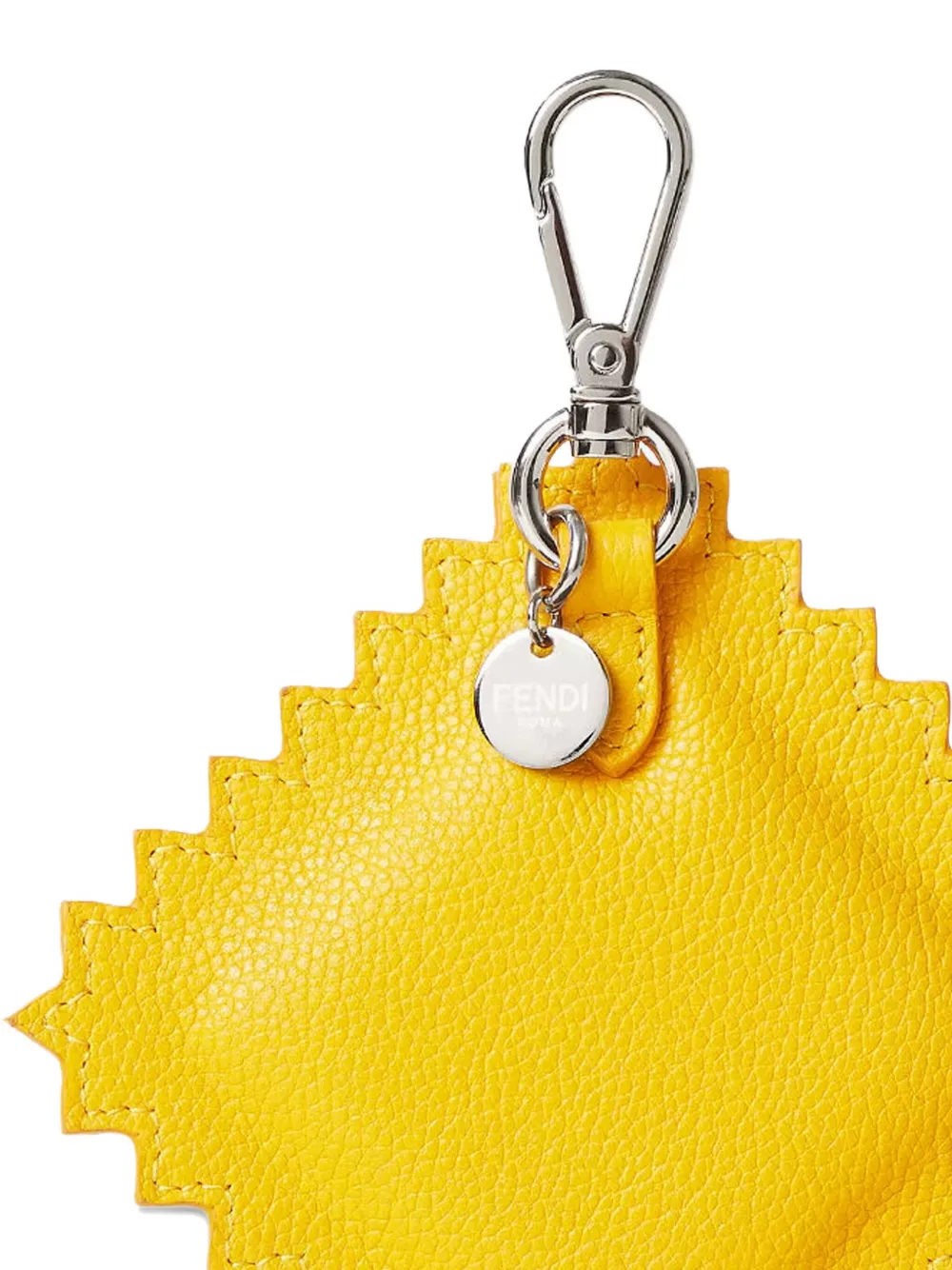 FENDI Fendi-logo leather keyring | Image 2