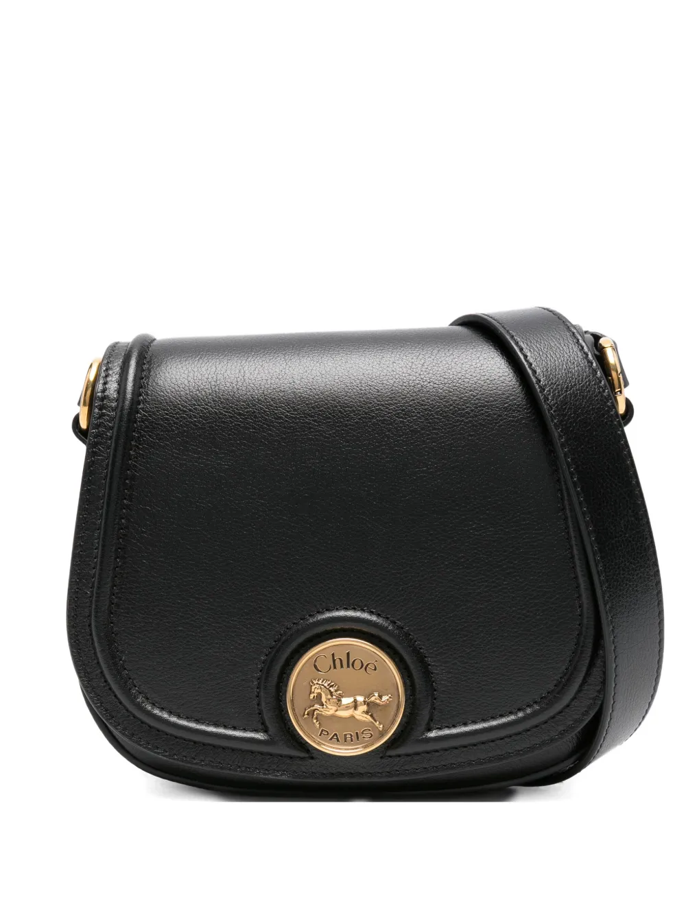 Chloé Horse Medal shoulder bag Zwart