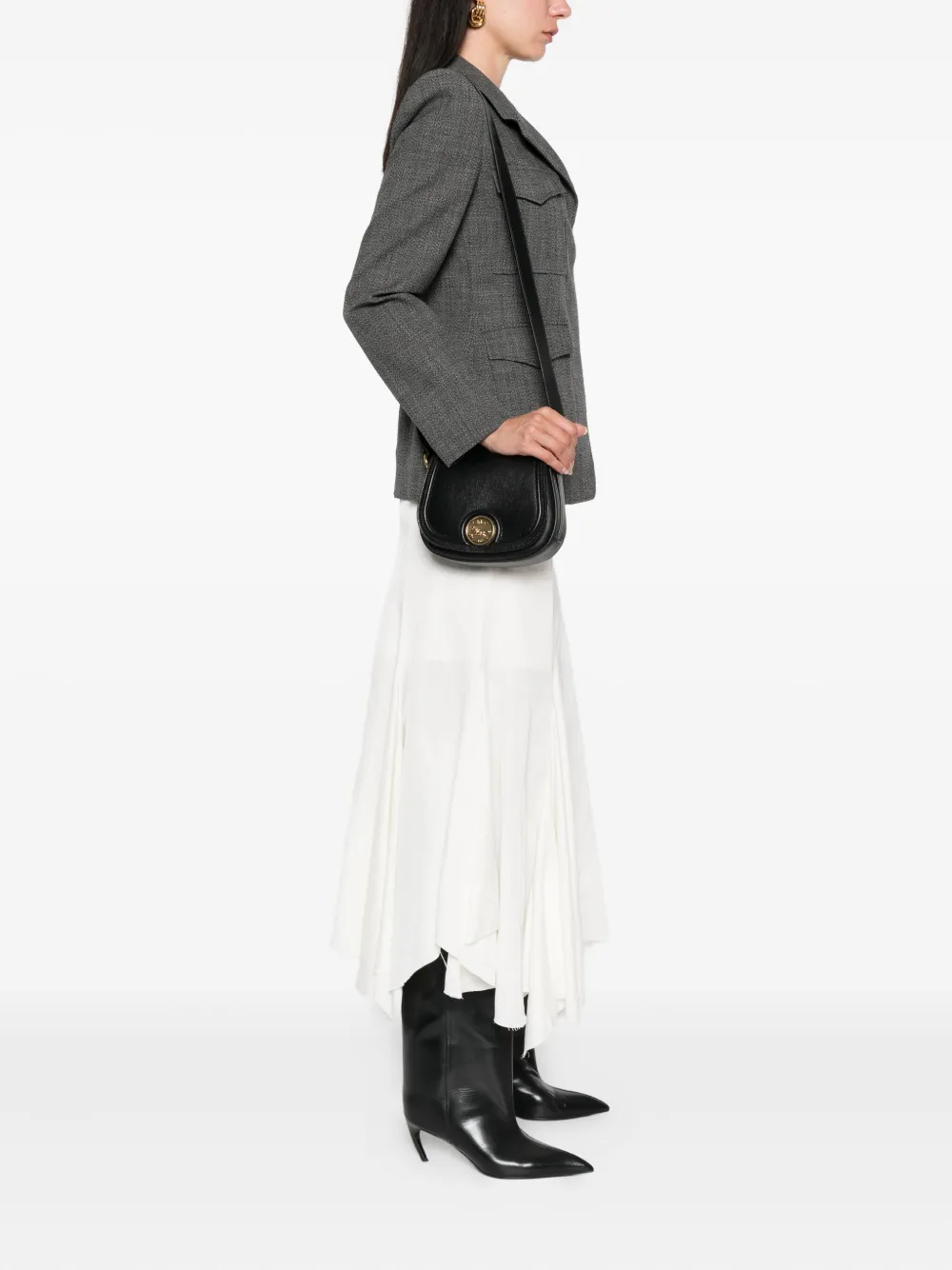 Chloé Horse Medal shoulder bag Zwart