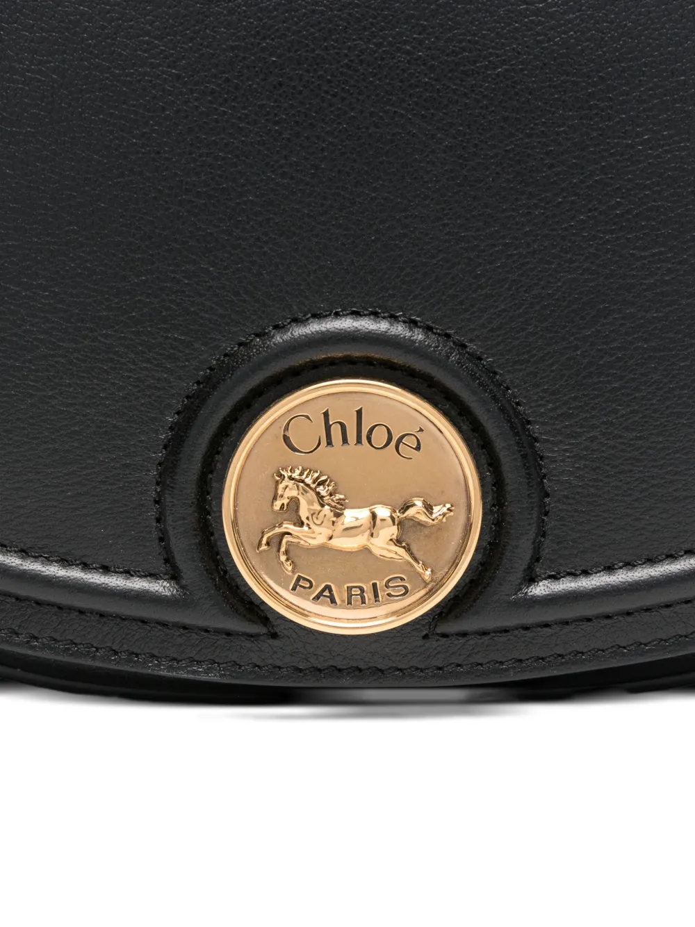 Chloé Horse Medal shoulder bag Zwart