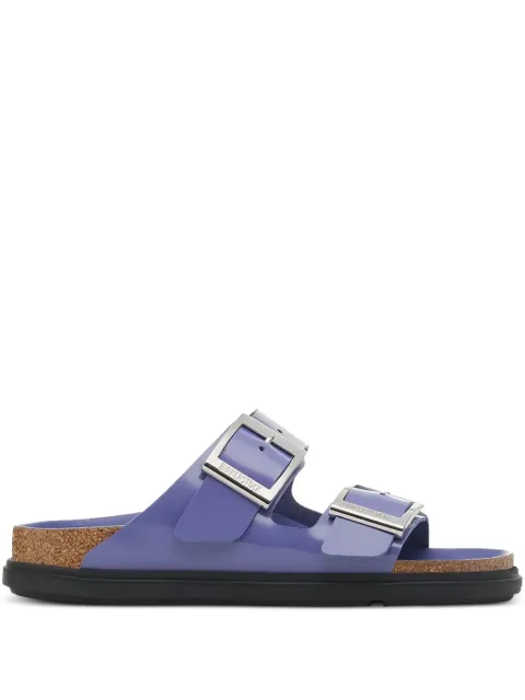 Birkenstock double-buckle slides