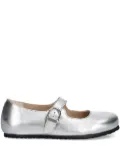 Birkenstock buckle-fastening ballet flats - Silver