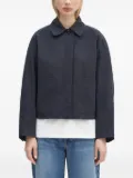 A.P.C. patch-pocket cropped jacket - Blue