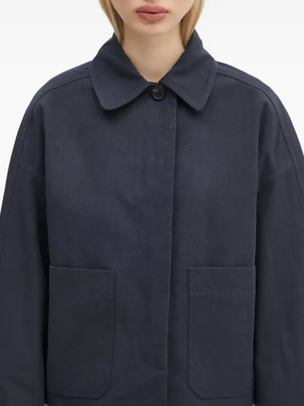 A.P.C. クロップドジャケット | ブルー | FARFETCH JP