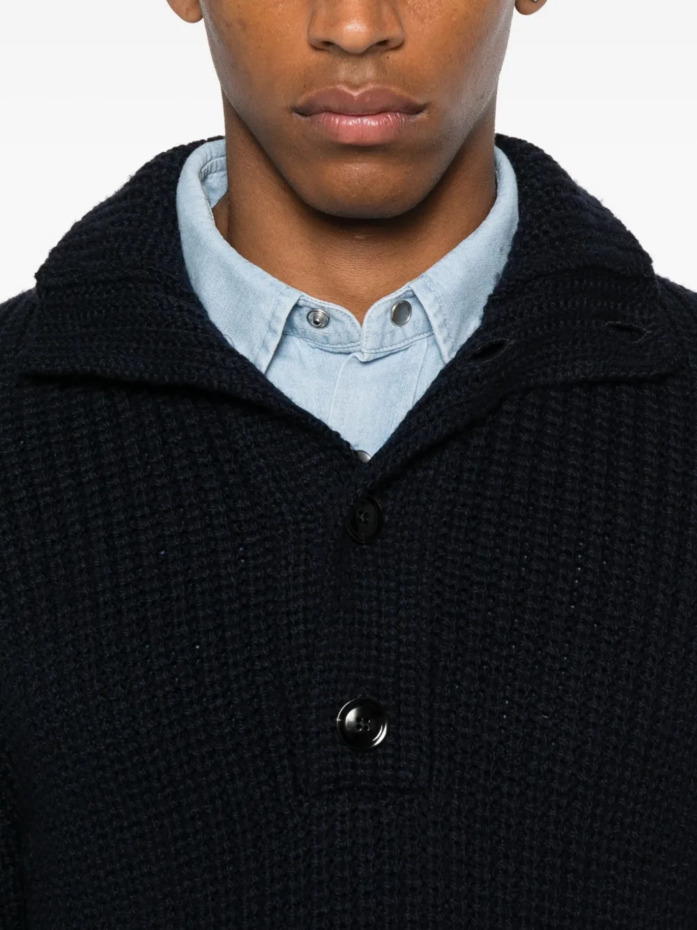 TOM FORD high-neck sweater Blauw