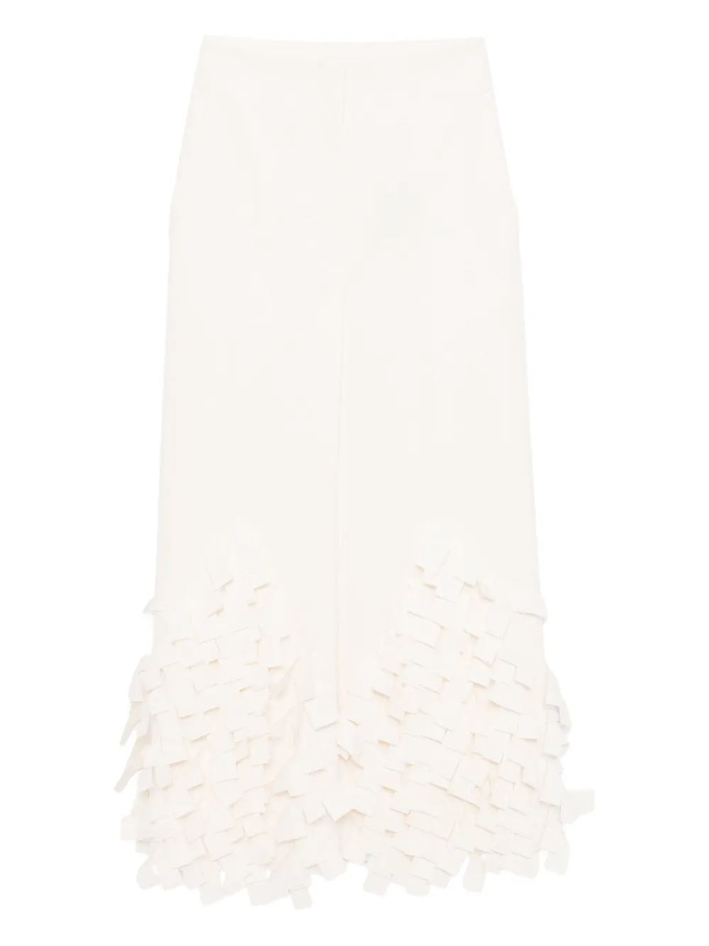 A.w.a.k.e. Rectangle Detail Pants In White