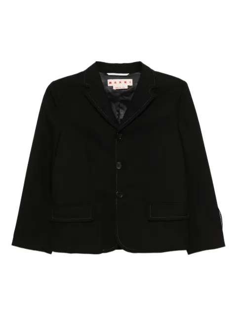 Marni single breasted tailored blazer