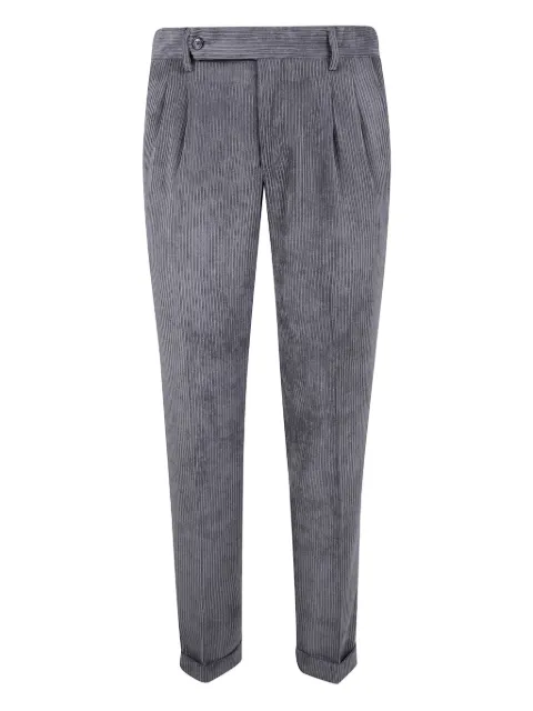 Barba pantalones de pana con pinzas