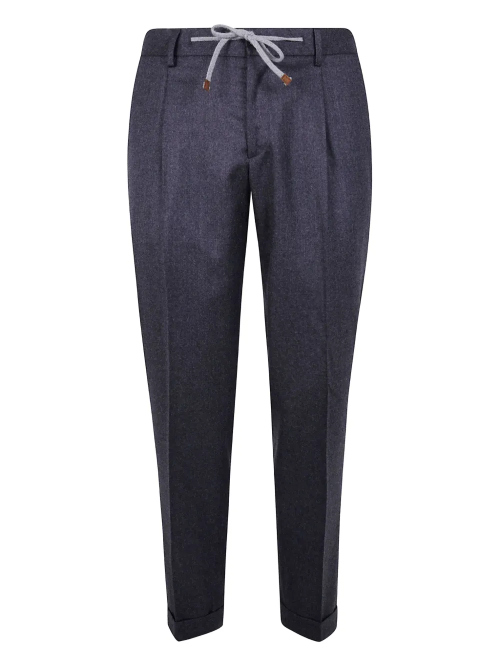 Barba Broek met trekkoord Grijs