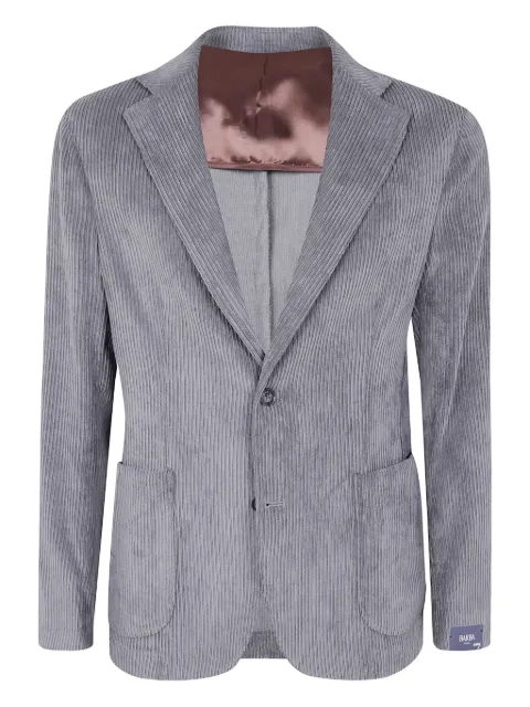 Barba corduroy two-button blazer