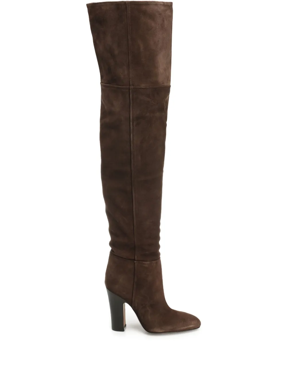 Paris Texas 100mm Lavinia Suede Thigh-high Boots