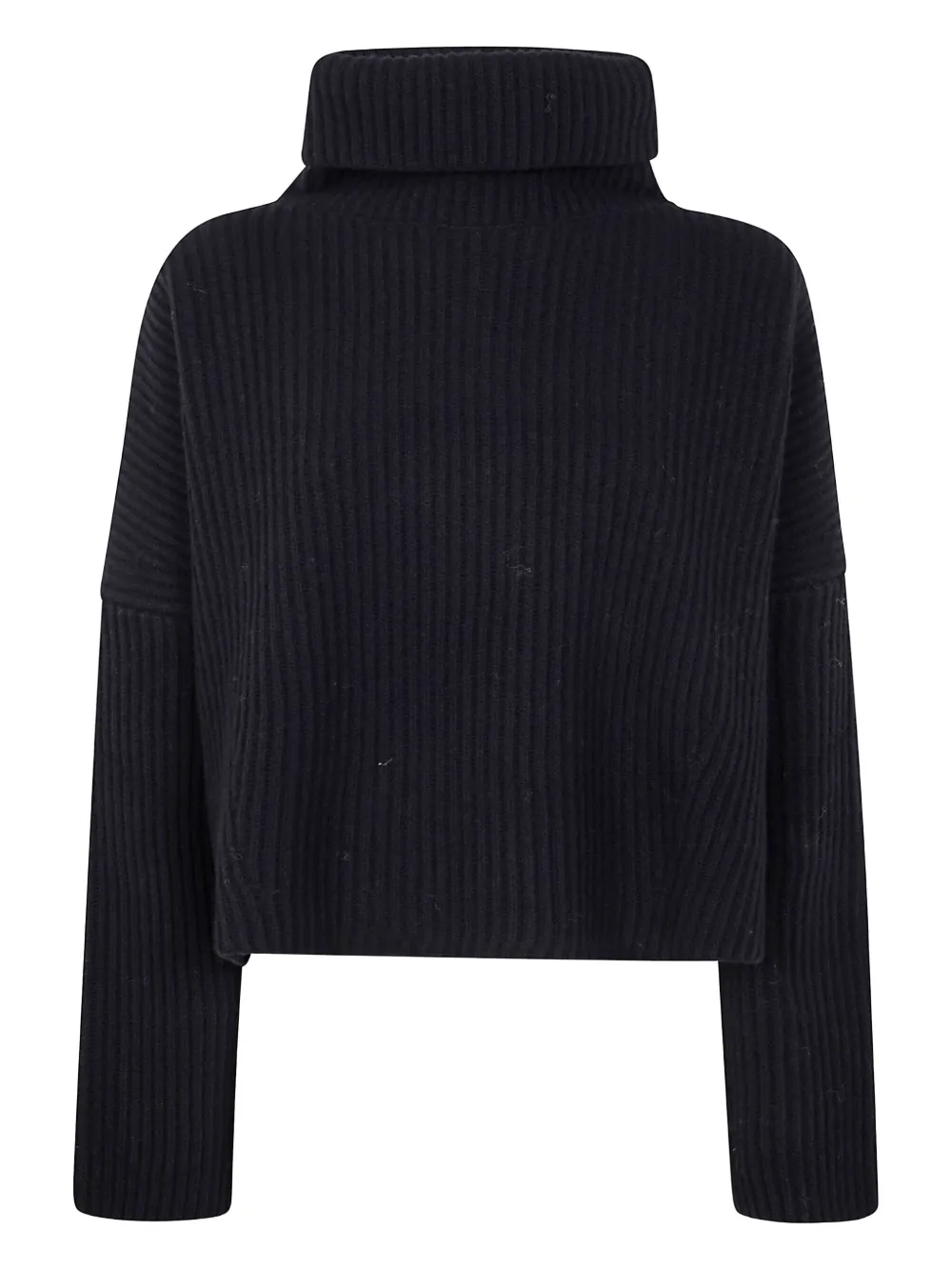 ribbed turtleneck sweater