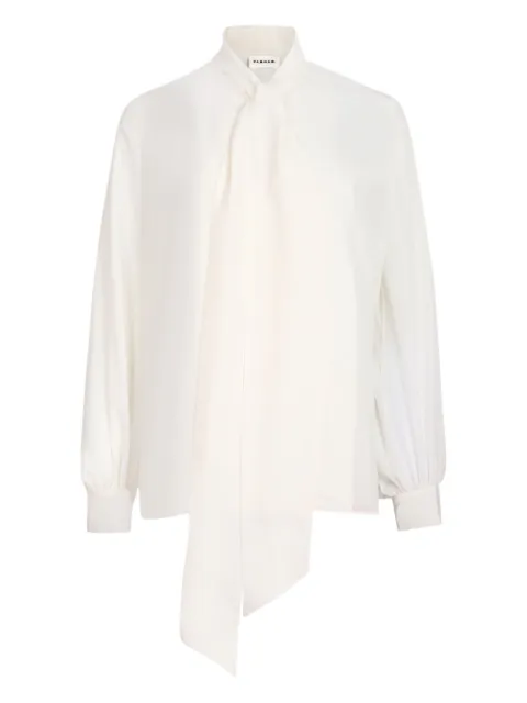 P.A.R.O.S.H. bow-detail silk blouse