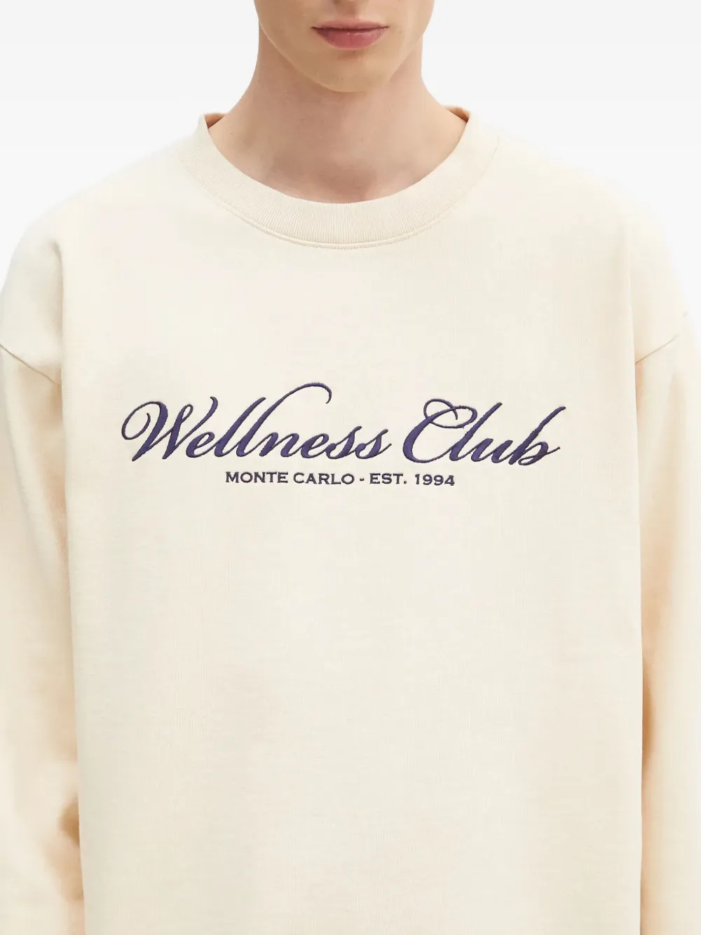 Sporty & Rich Wellness Club sweater Beige