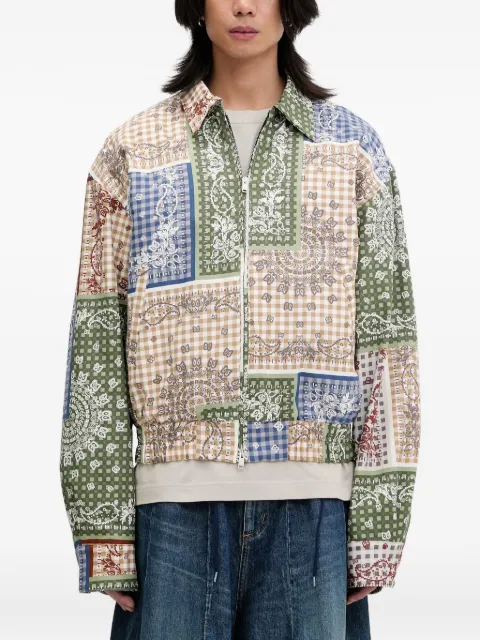 RHUDE Jaqueta com patchwork