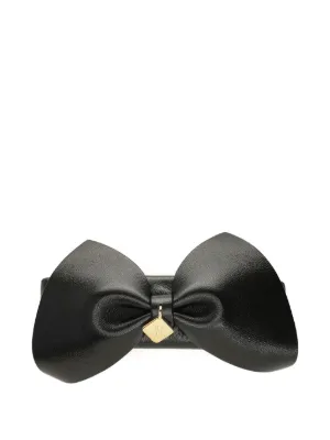 【Ferragamo】ボウ ヘアクリップ（ブラック） Ferragamo ヴァラリボン ヘアクリップ | ブラック | FARFETCH JP