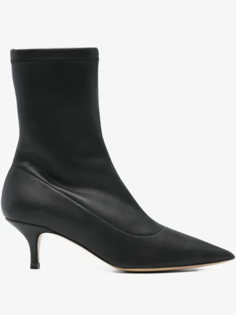 P.A.R.O.S.H. pointed-toe sock boots