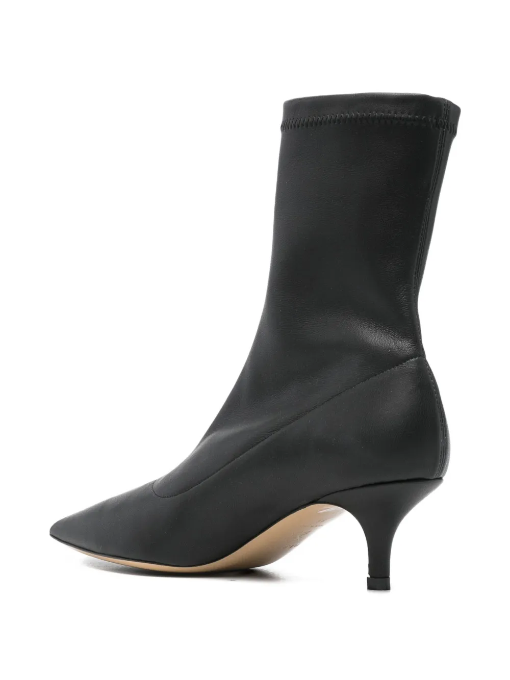 P.a.r.o.s.h Pointed-toe Sock Boots In Black
