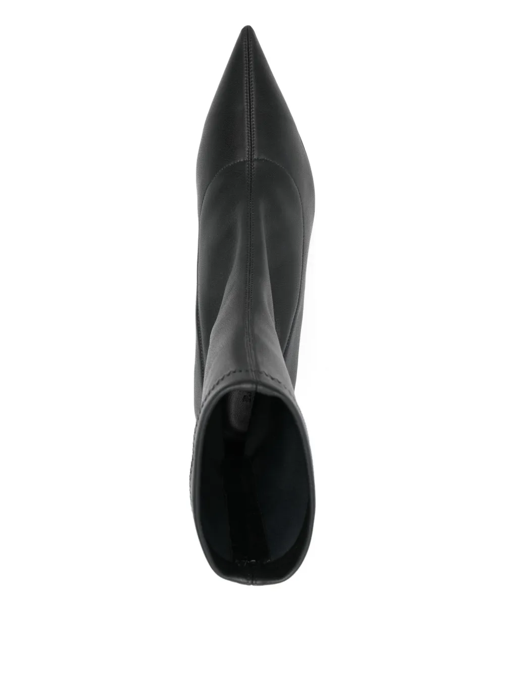 P.a.r.o.s.h Pointed-toe Sock Boots In Black