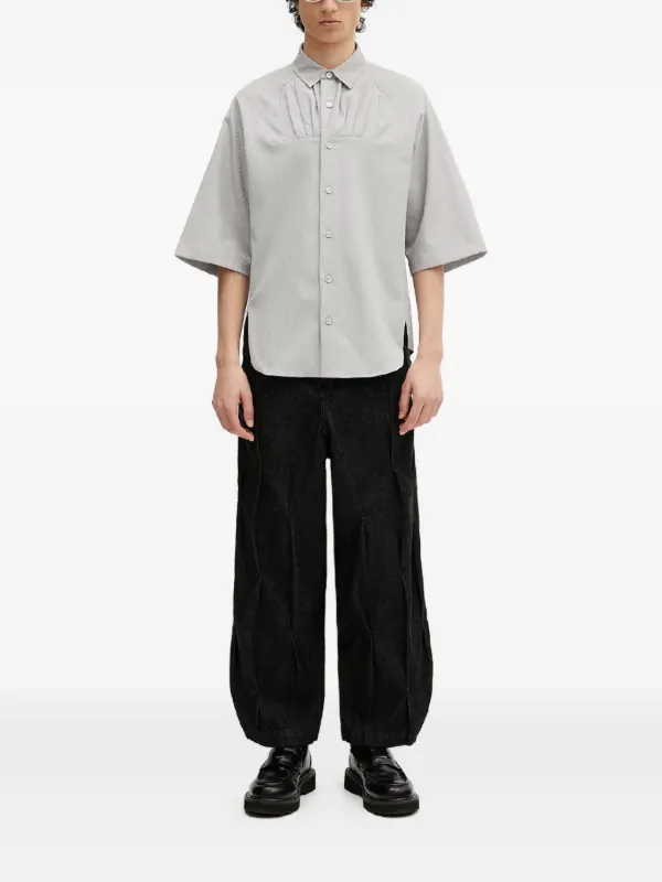 Ader Error ショートスリーブ シャツ | グレー | FARFETCH JP