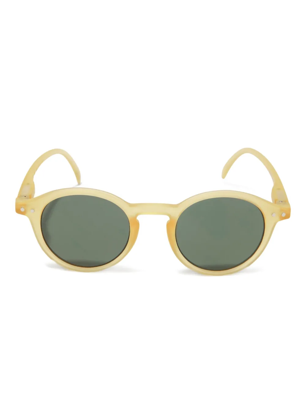 IZIPIZI KIDS #G zonnebril met rond montuur Geel