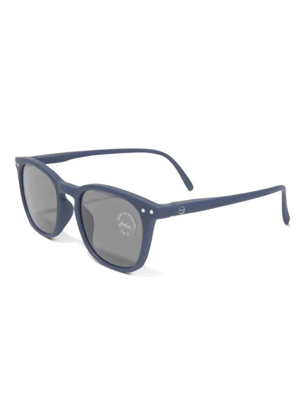 IZIPIZI KIDS #E zonnebril met vierkant montuur Blauw