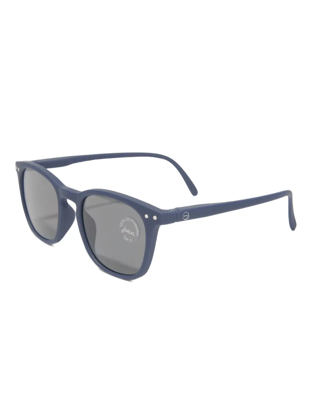 IZIPIZI KIDS E zonnebril met vierkant montuur - Blauw