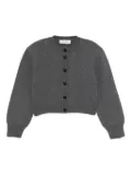 Róhe ribbed buttoned cardigan - Grey