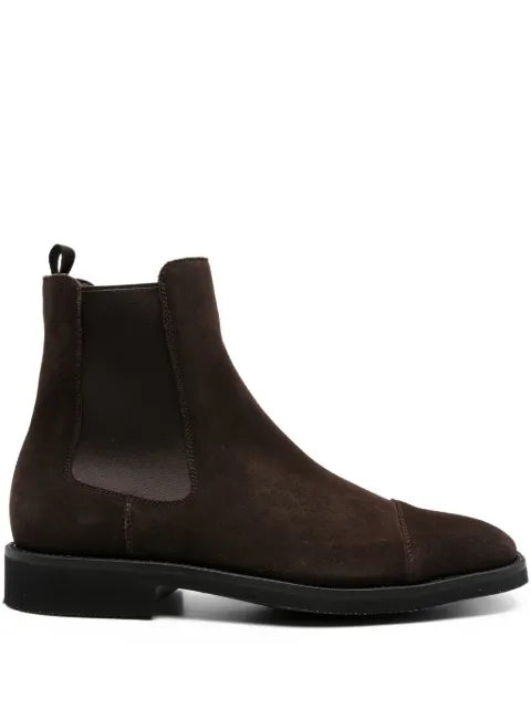 TOM FORD elastic-panel suede boots