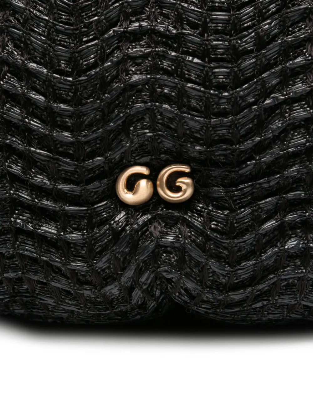 Cult Gaia Thais shopper met golvende textuur en handgreep Zwart