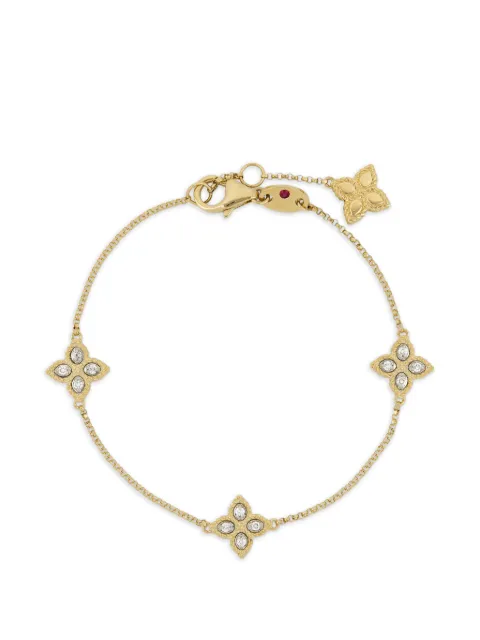 Roberto Coin Princess Flower diamond bracelet