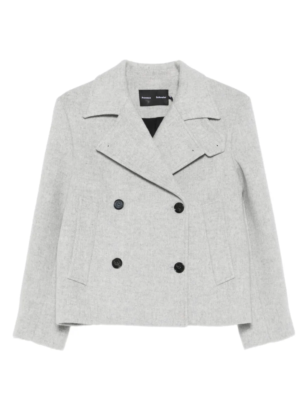 Proenza Schouler Jack met dubbele rij knopen Grijs