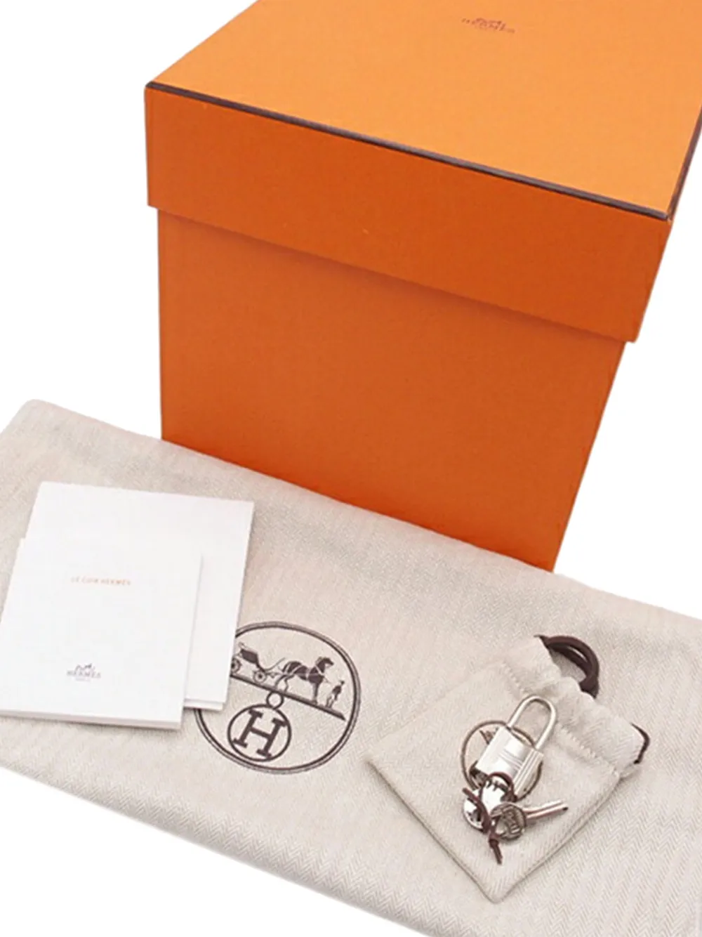 Hermès Pre-Owned 2023 Toile Goeland and Swift Cargo Picotin Lock 18 handbag | Pre-Owned | Image 2