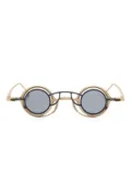 Rigards round-frame glasses - Gold