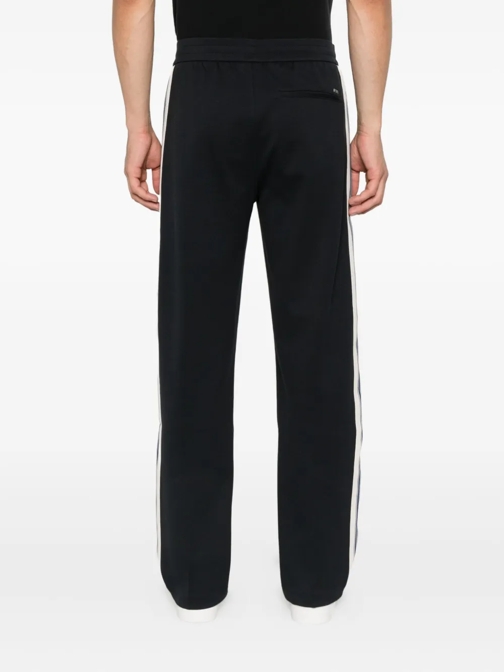 Emporio Armani Trainingsbroek met zijstreep Blauw