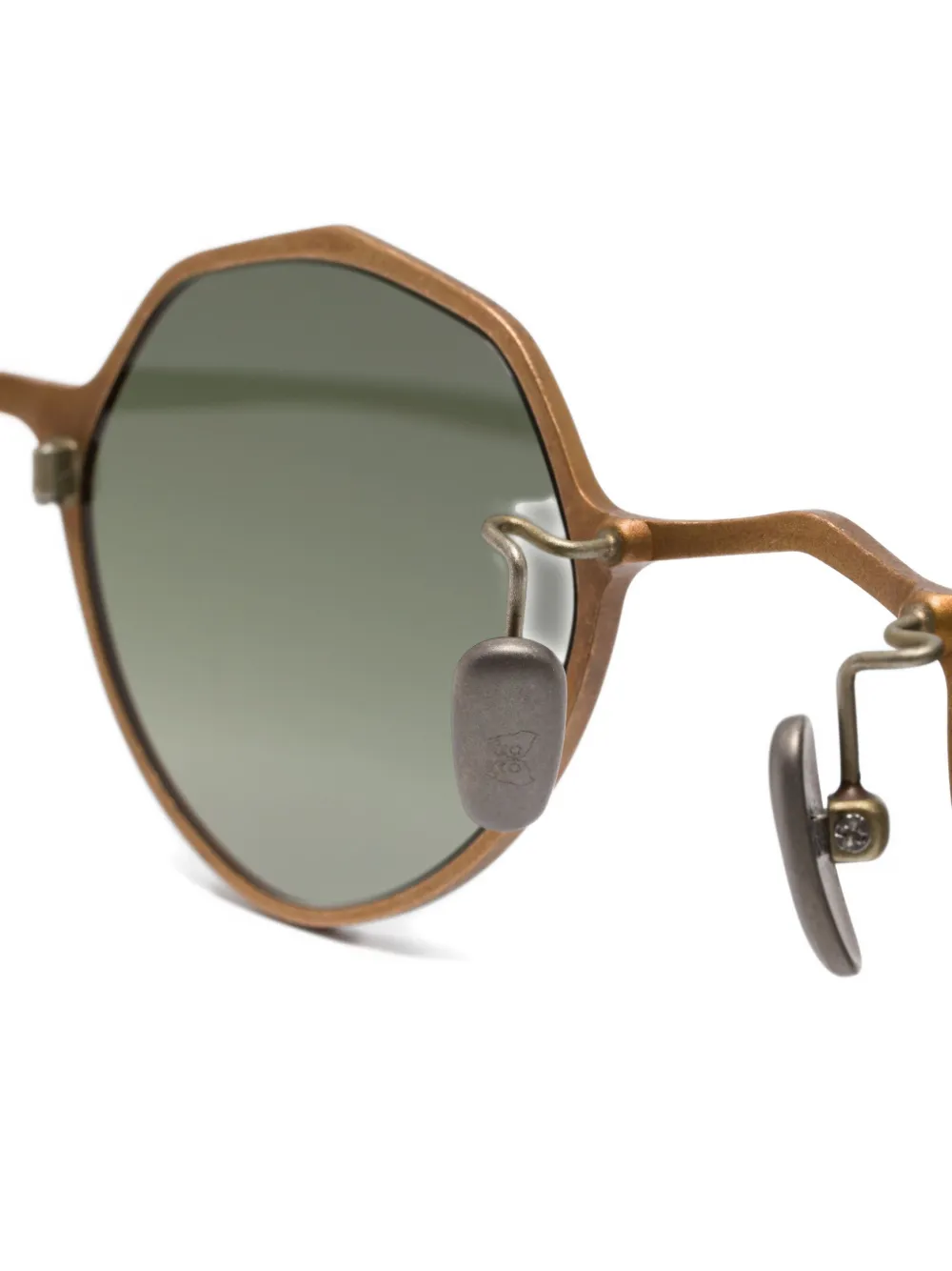 Rigards geometric-frame sunglasses Goud