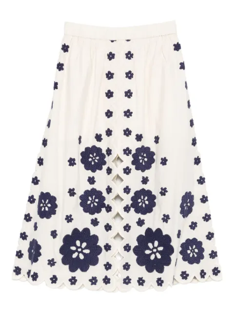 Sea falda midi Catrine