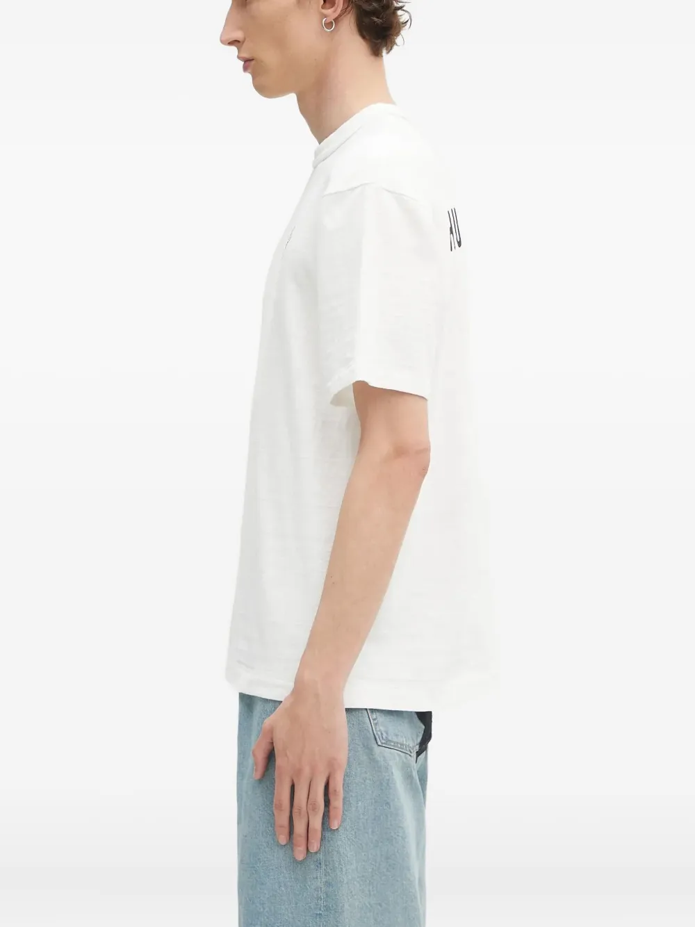 Human Made T-shirt met logoprint Wit