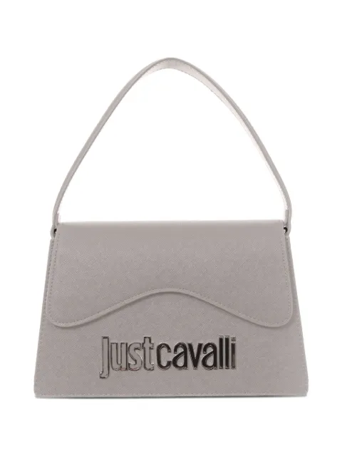 Just Cavalli logo-plaque tote bag