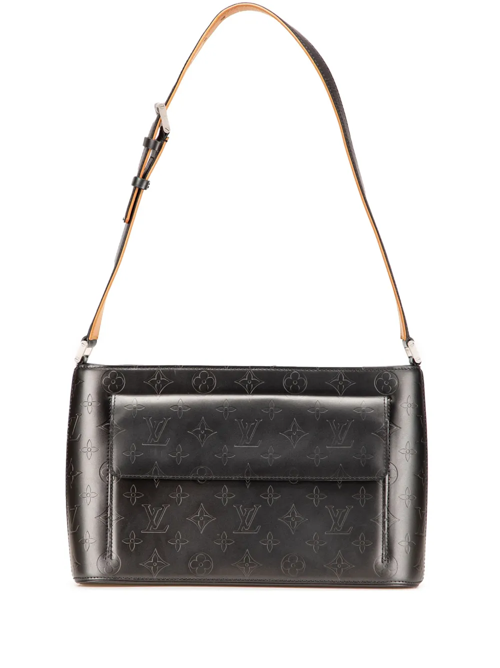 Louis Vuitton Pre-Owned 2003 Monogram Mat Alston shoulder bag | Grey | Image 1