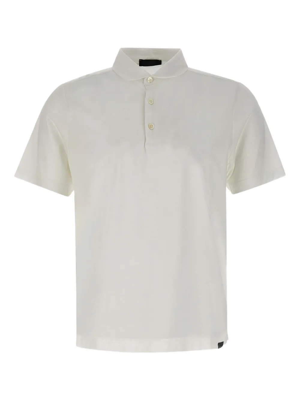 short-sleeve button polo shirt