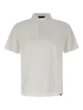 DIKTAT short-sleeve button polo shirt - White
