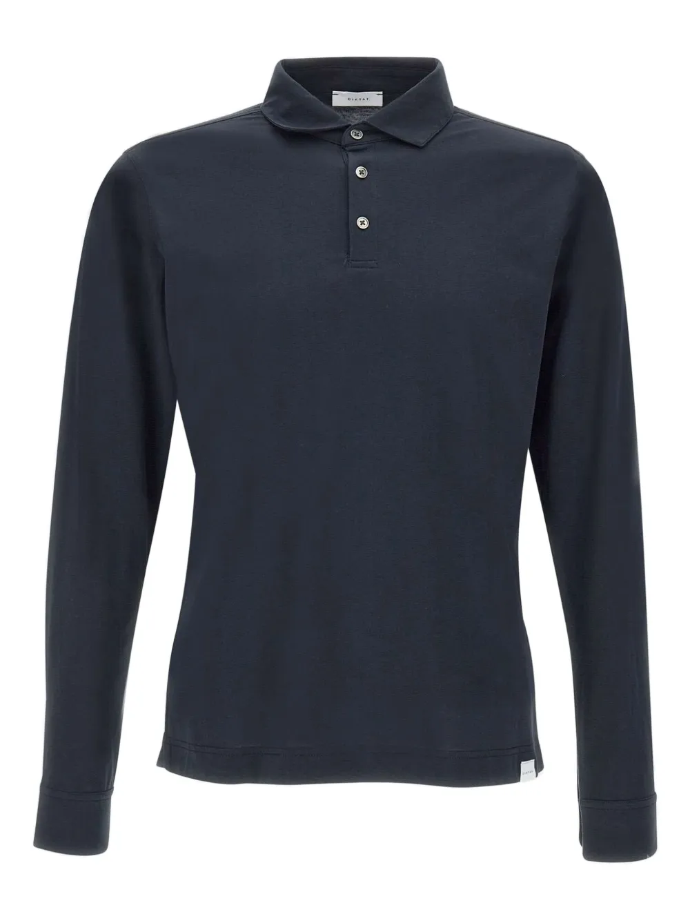 long-sleeve polo shirt