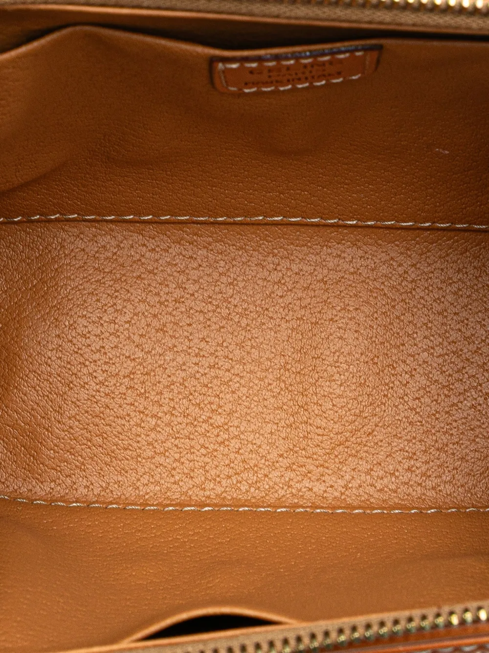 Pre-owned Celine 2000-2025 Macadam Coated Canvas Pouch