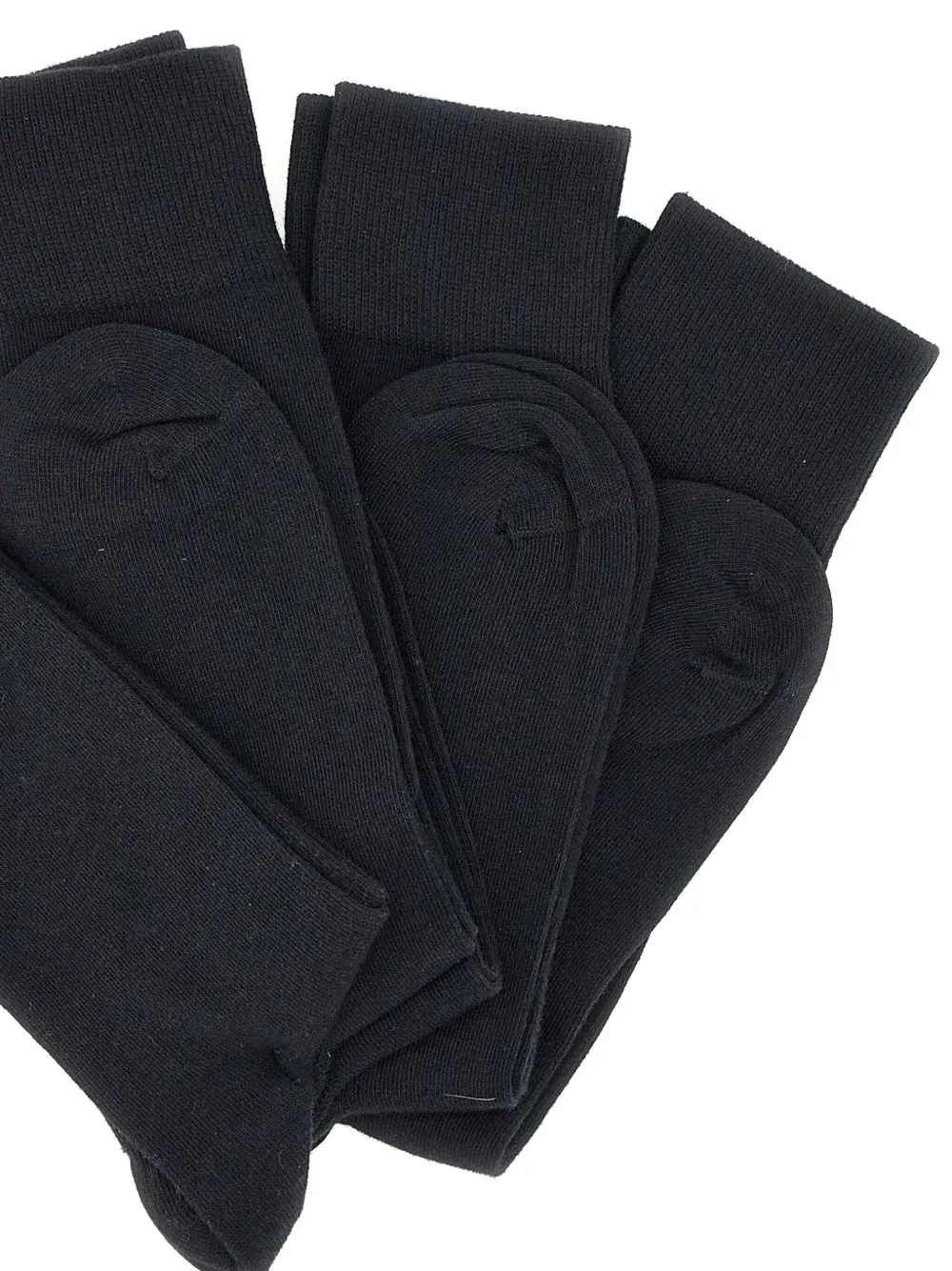 Hugo Boss Logo Socks (pack Of Five) In Black