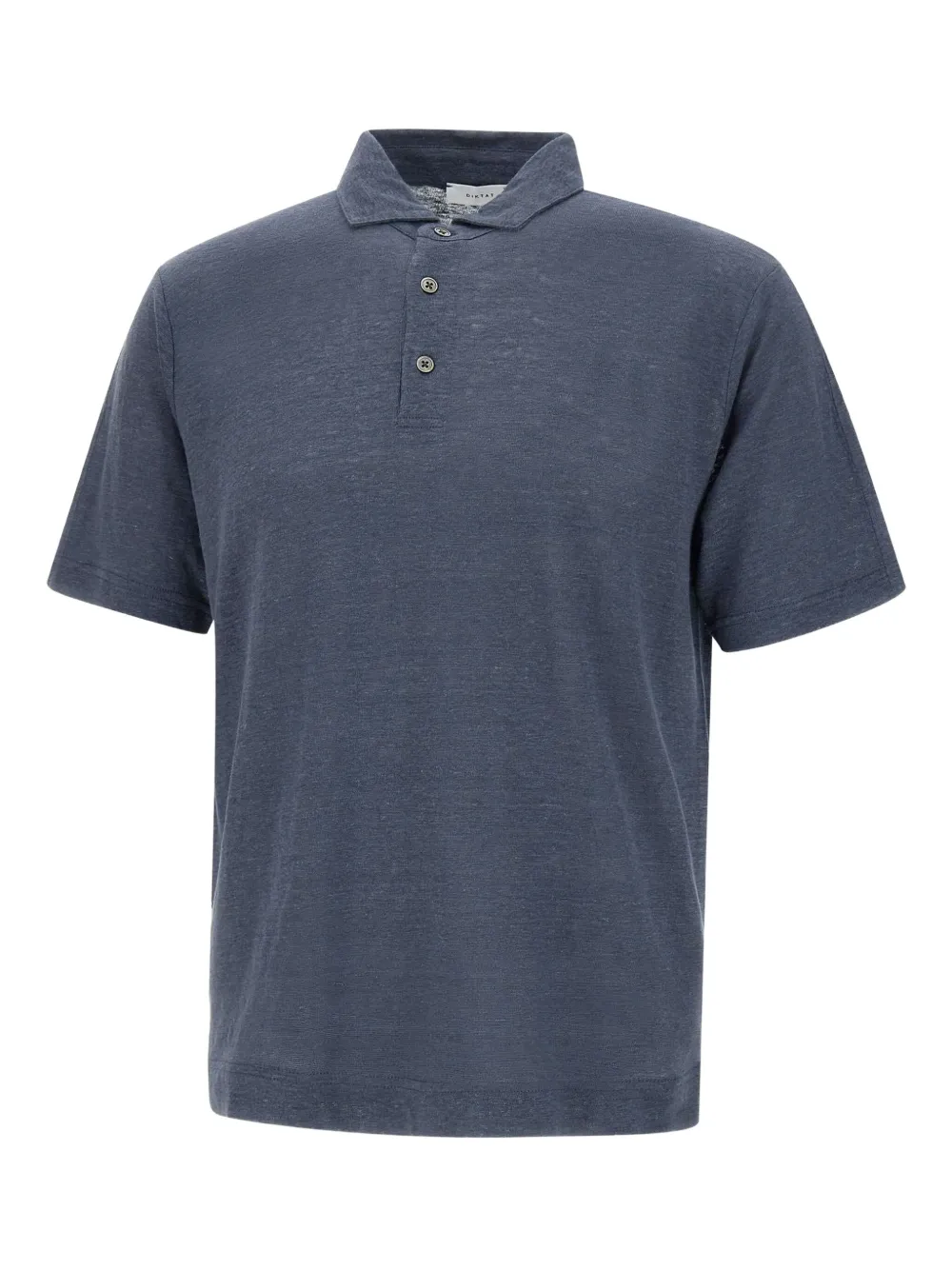 linen polo shirt