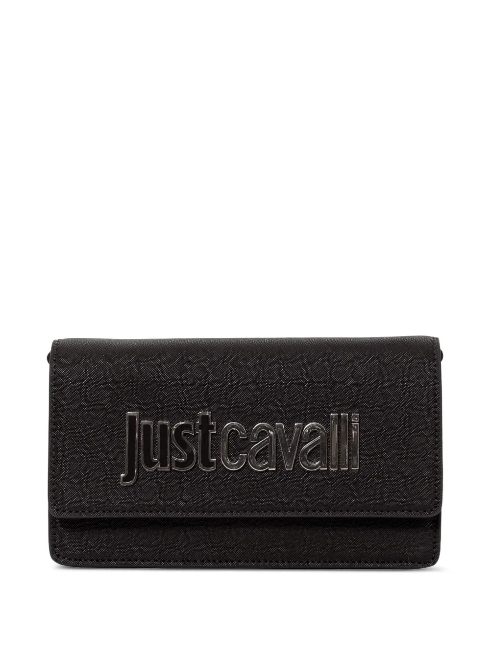 Just Cavalli محفظة ببروش شعار الماركة | أسود | Image 1