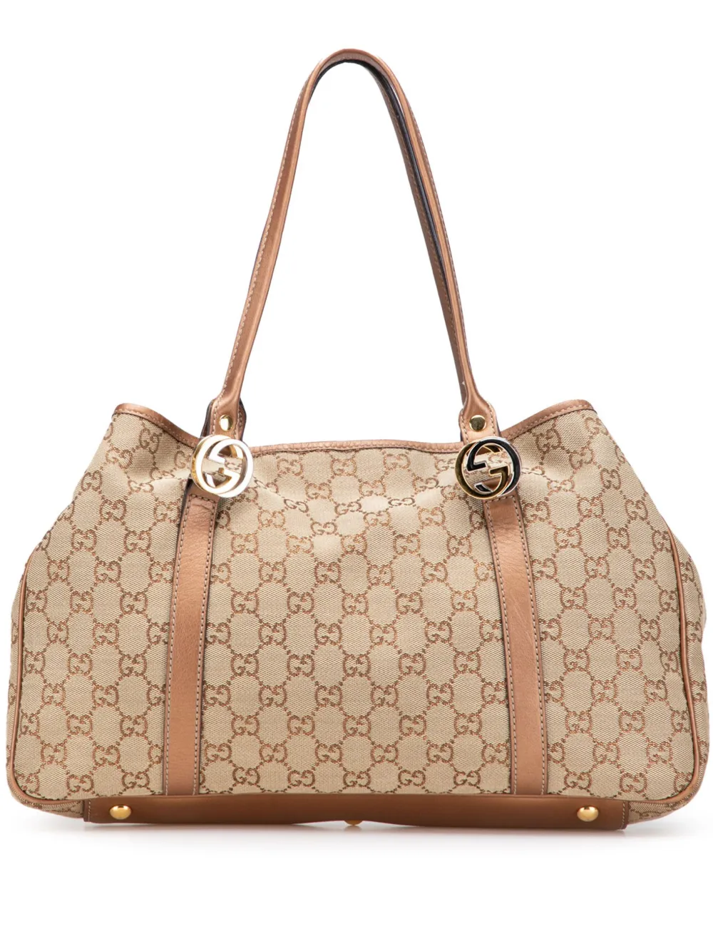 Gucci Pre-Owned 2000-2015 GG Canvas Twins tote bag | Brown | Image 1