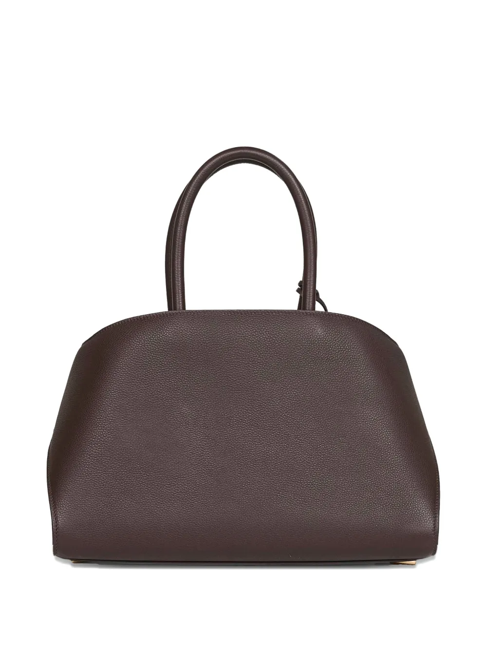 Ferragamo gancini-buckle calfskin tote bag Bruin